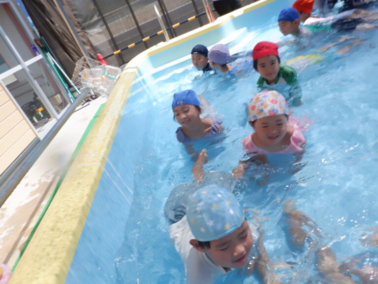 水遊び